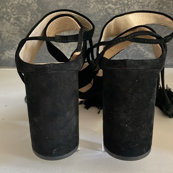 Louise et Cie black suede shoes. - Picture 3 of 6